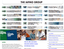 Tablet Screenshot of iapmo.org